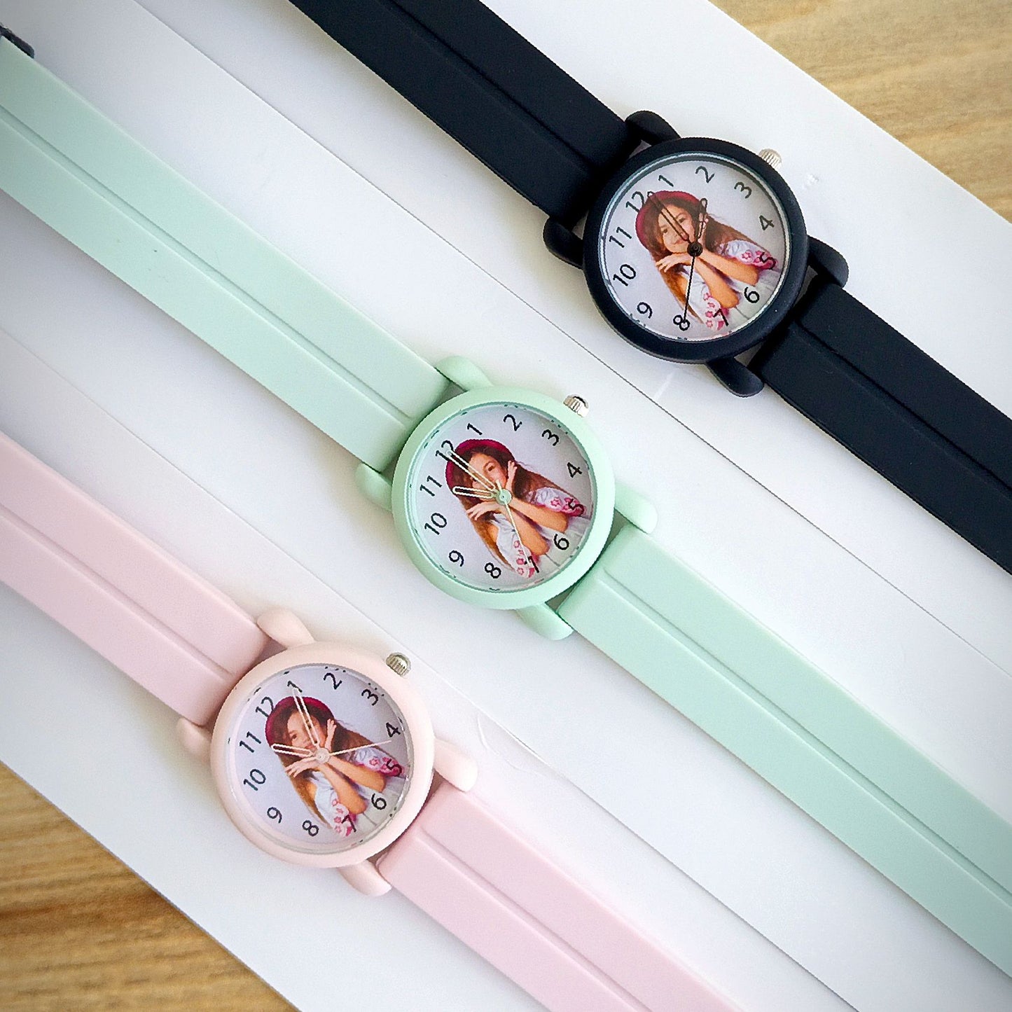 Kids Custom Photo Watch - Magnetic Strap