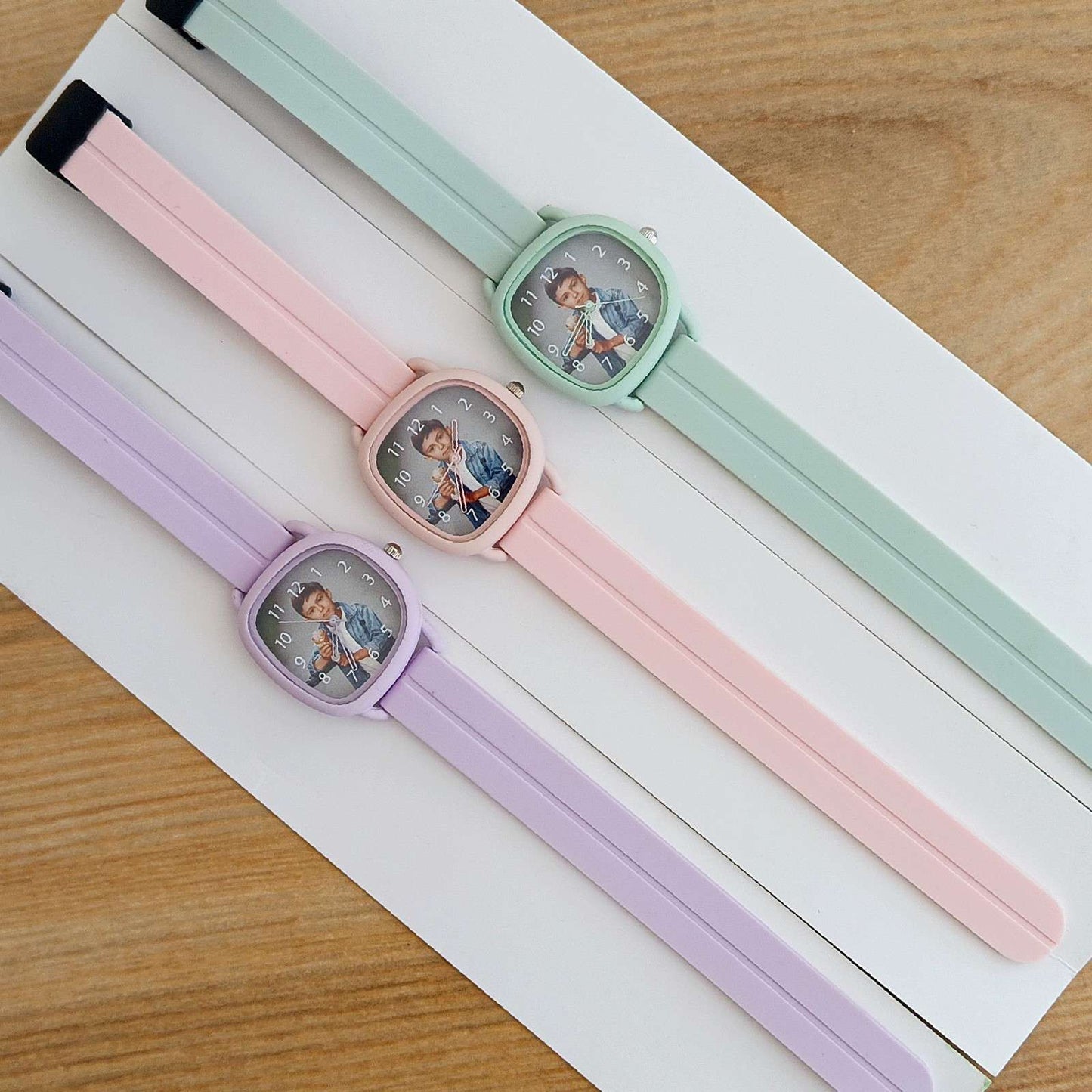 Kids Custom Photo Watch - Magnetic Strap