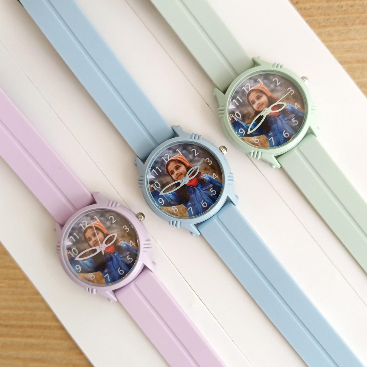 Kids Custom Photo Watch - Magnetic Strap