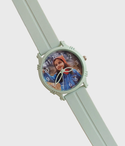 Kids Custom Photo Watch - Magnetic Strap