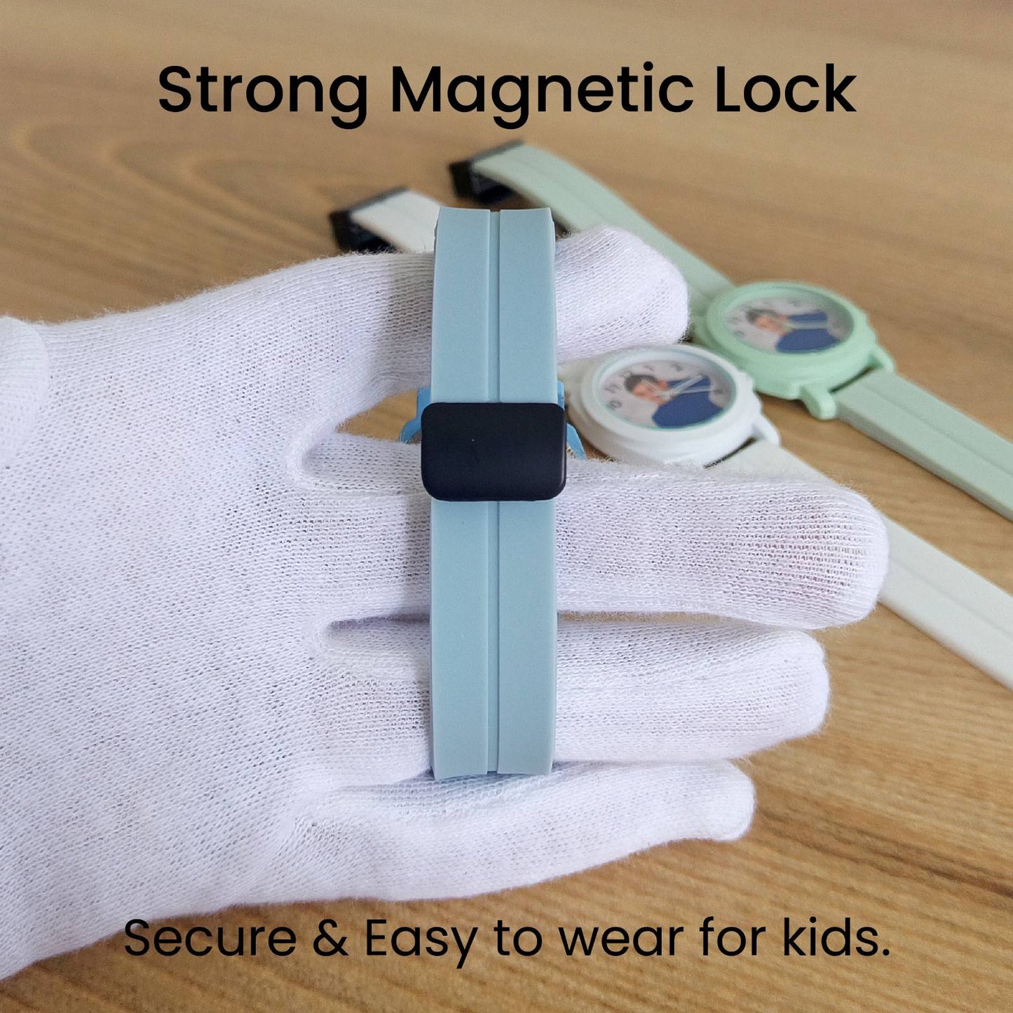 Kids Custom Photo Watch - Magnetic Strap